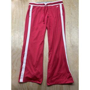Vintage Men’s XL Breakaway Pants Red Snaps Retro 90’s Track Snap Drawstring Mesh